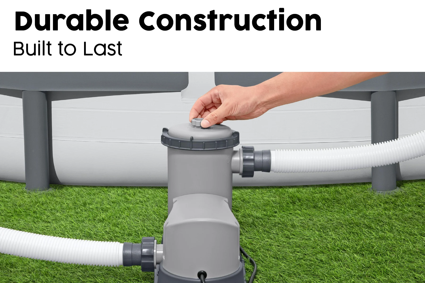 1,500gal Pool Filter Pump for Above Ground Pools - Image 6