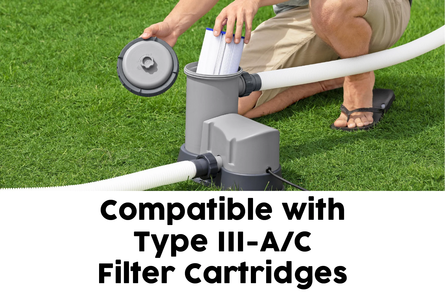 1,500gal Pool Filter Pump for Above Ground Pools - Image 7