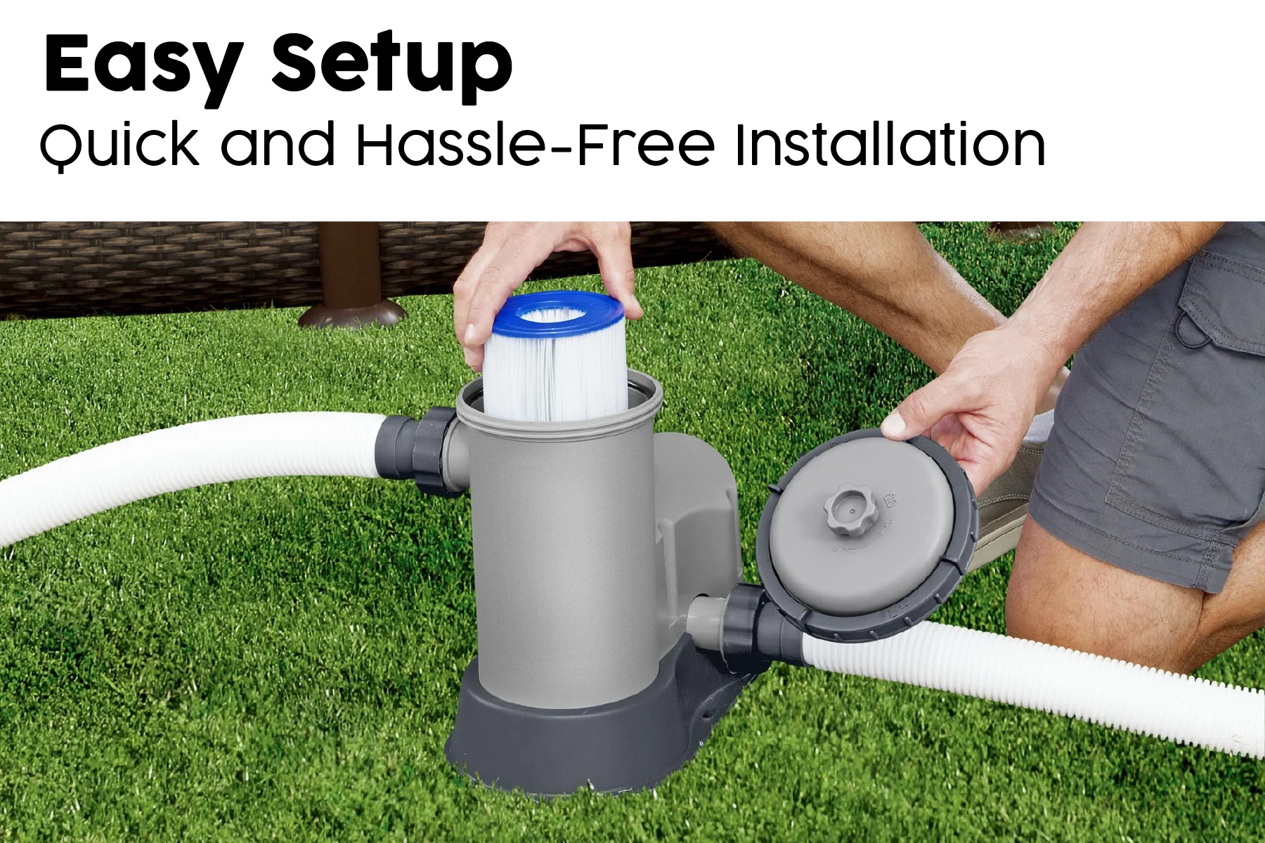 1,500gal Pool Filter Pump for Above Ground Pools - Image 8