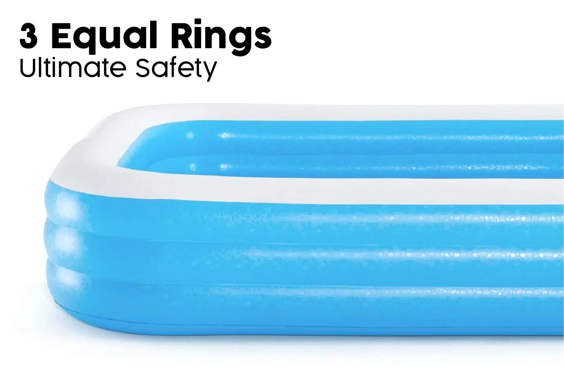 Inflatable Paddling Swimming Pool - 10ft - Image 7
