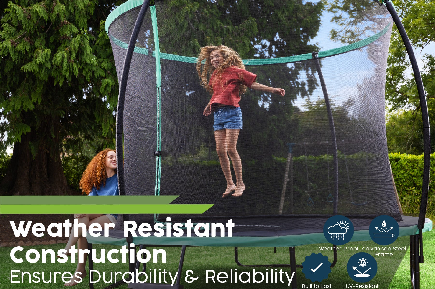 Xtreme Air 10ft Trampoline, Ladder & Enclosure - Image 5