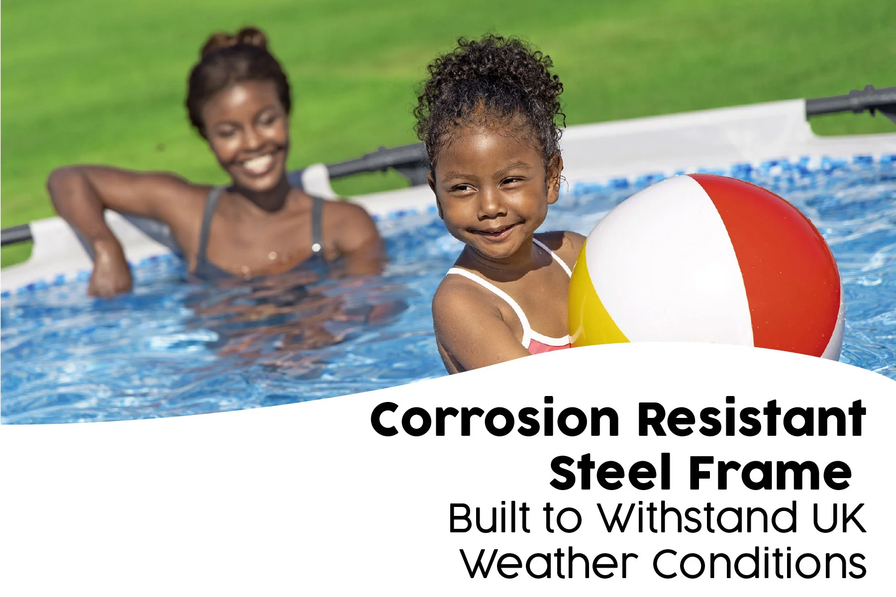 10ft x 30in Grey Round Steel Pro Max Above Ground Pool Set - Image 7