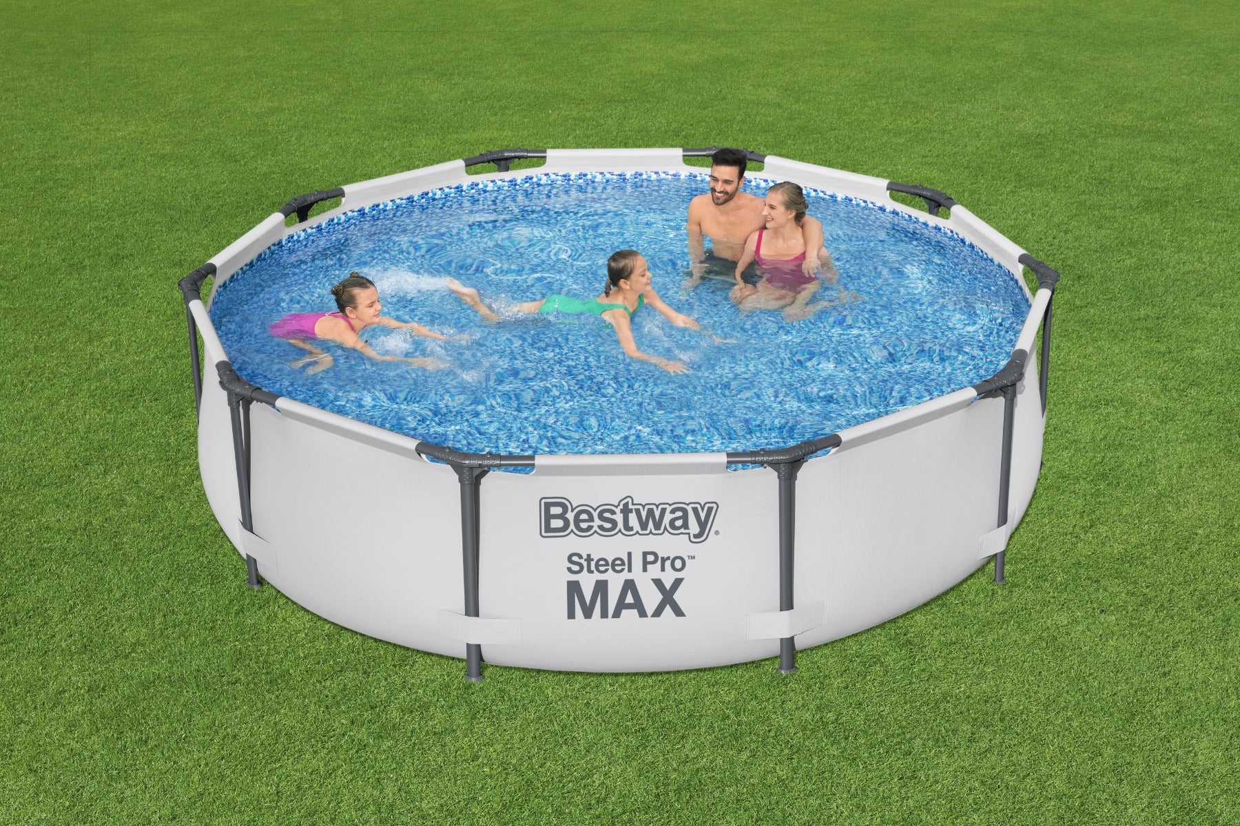 10' x 30" Steel Pro Max Frame Pool Set - Outlet - Image 2