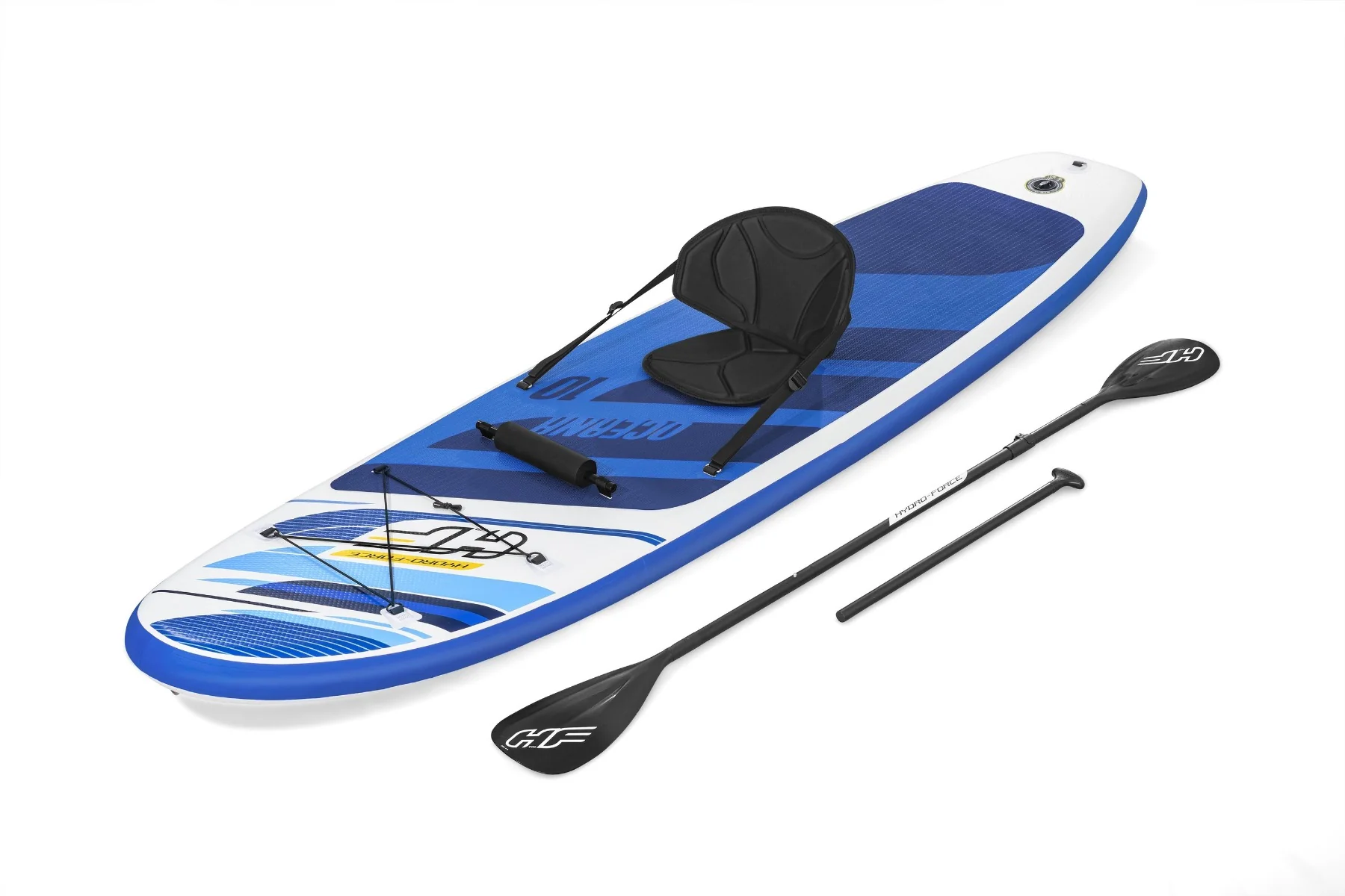 Hydro-Force 10ft Inflatable Paddle Board/ Kayak Set Oceana - Outlet - Image 12