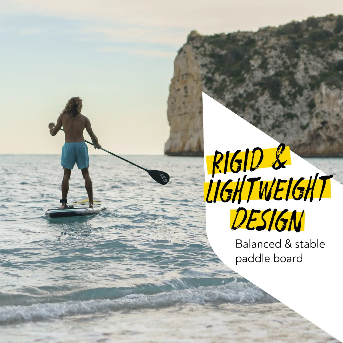 Hydro-Force 10ft Inflatable Paddle Board/ Kayak Set Aqua Wander - Outlet - Image 4