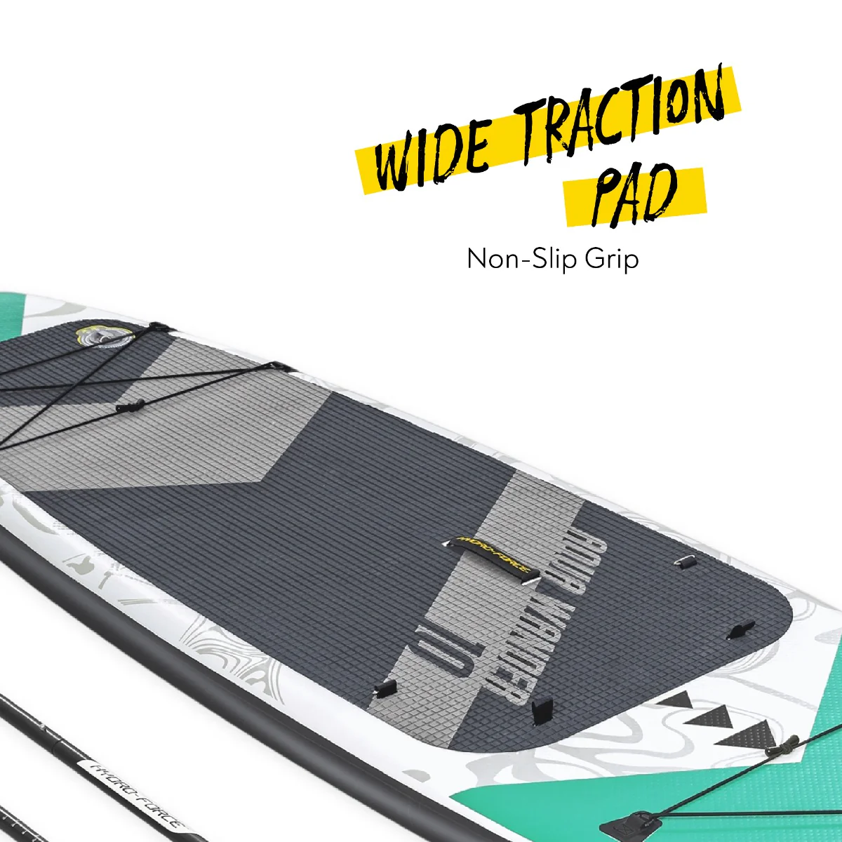 Hydro-Force 10ft Inflatable Paddle Board/ Kayak Set Aqua Wander - Outlet - Image 8