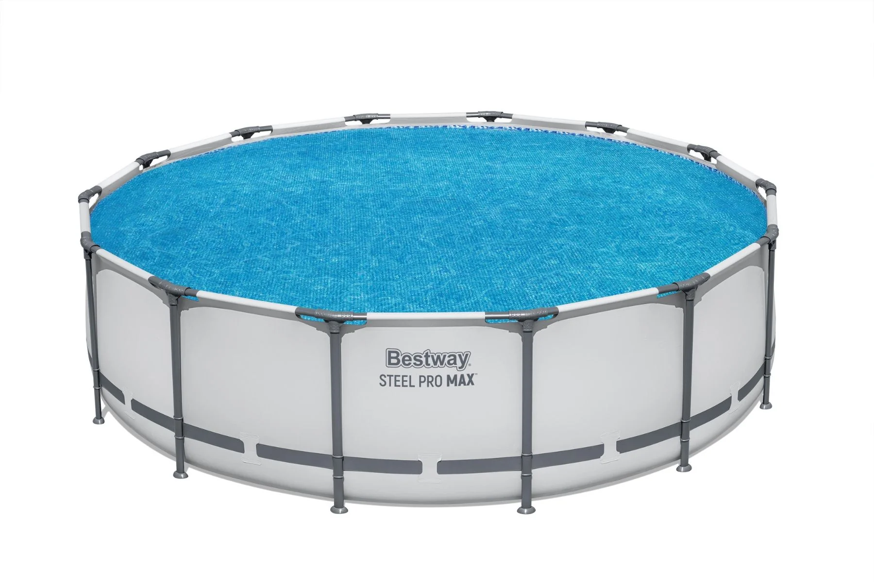 14/15ft Solar Pool Cover for Steel Pro Max Above Ground Pool - Image 3
