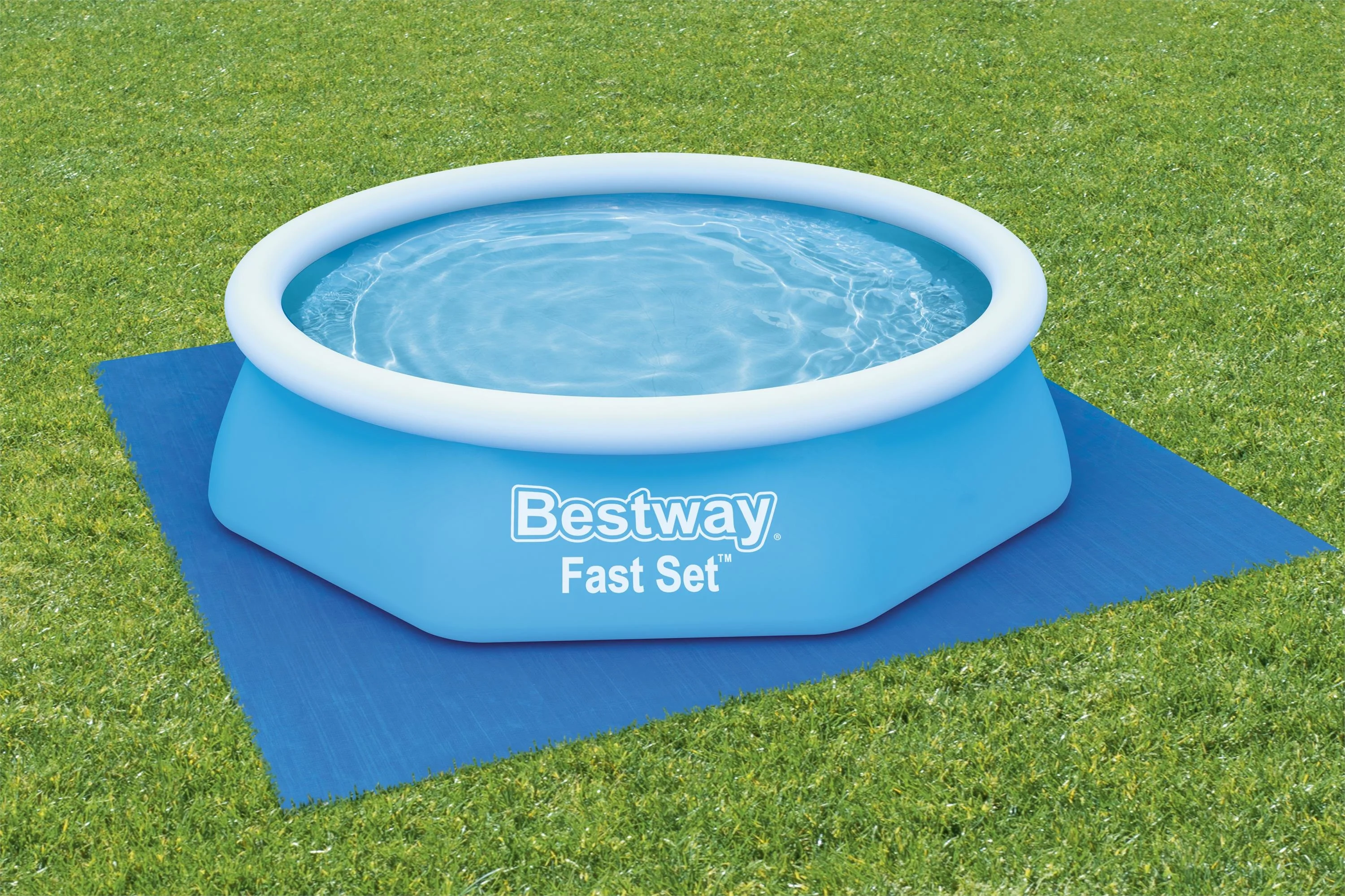 11ft Pool Ground Sheet for Inflatable Fast Set Pools - Image 2