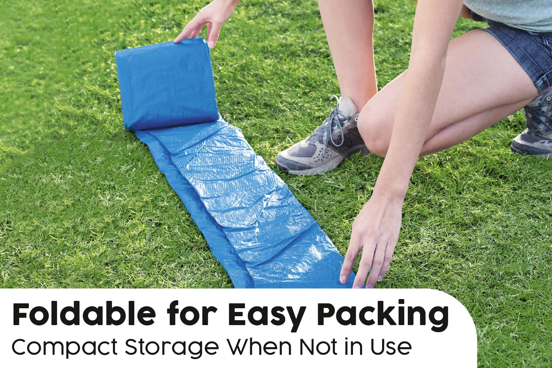 11ft Pool Ground Sheet for Inflatable Fast Set Pools - Image 6