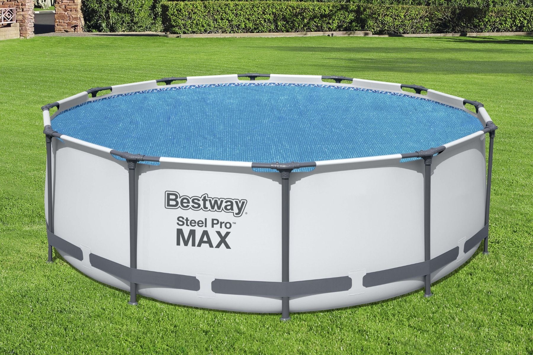 12ft Solar Pool Cover for Steel Pro Max Above Ground Pool - Image 5