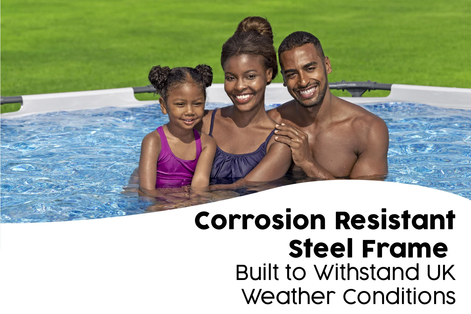 12ft x 30in Grey Round Steel Pro Max Above Ground Pool Set - Image 5