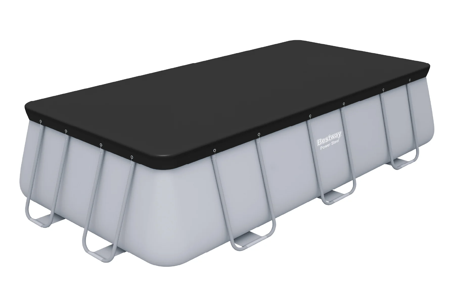 13ft inch Rectangular Pool Cover for Power Steel Above Ground Pools - Image 3