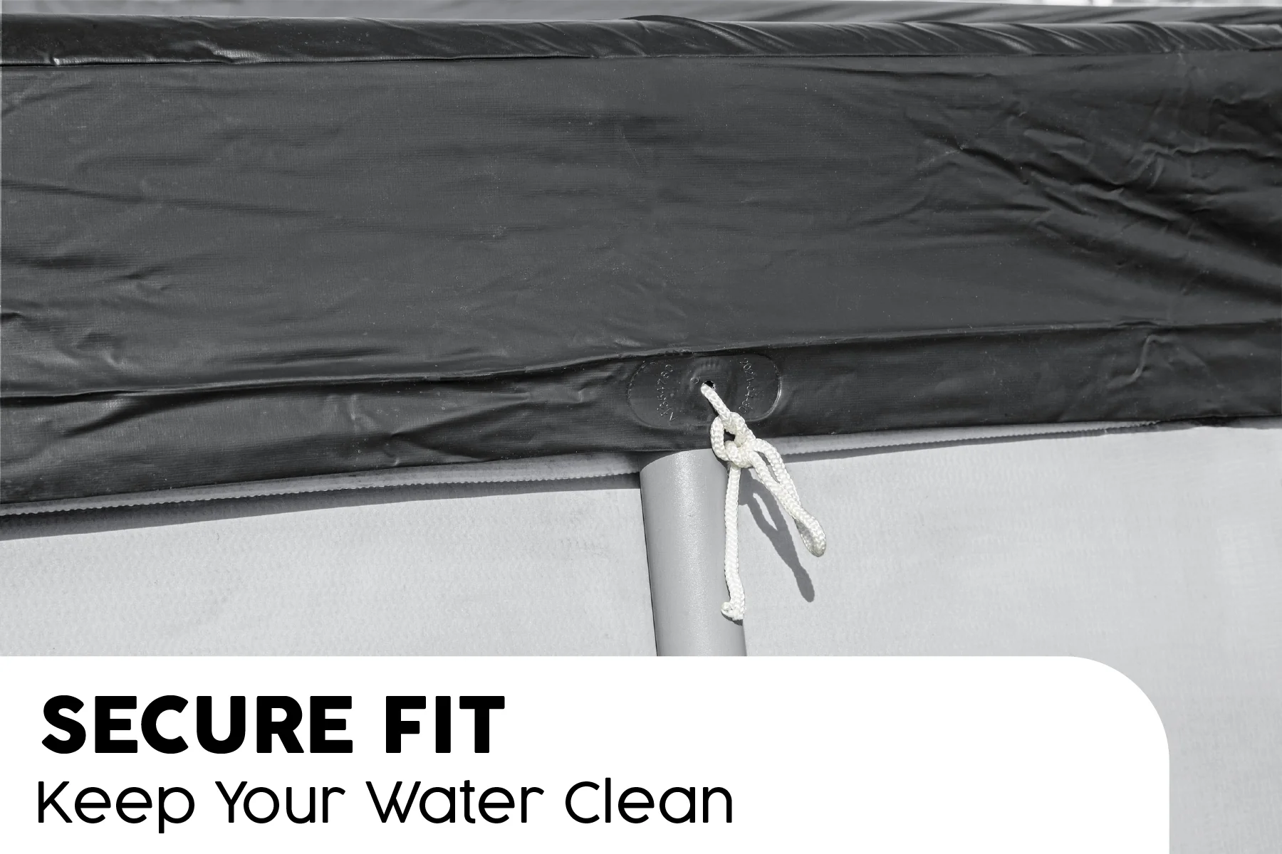 13ft inch Rectangular Pool Cover for Power Steel Above Ground Pools - Image 6