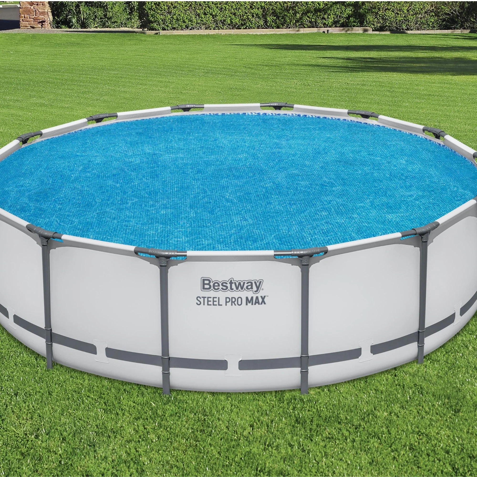 14/15ft Solar Pool Cover for Steel Pro Max Above Ground Pool - Image 2