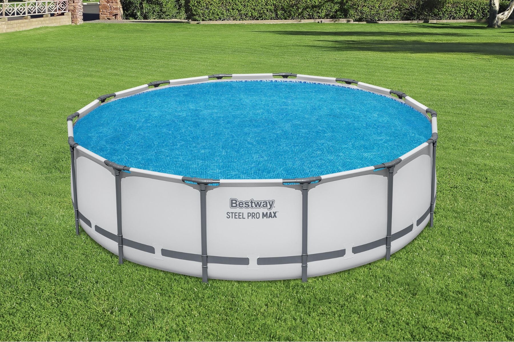 14/15ft Solar Pool Cover for Steel Pro Max Above Ground Pool - Image 4