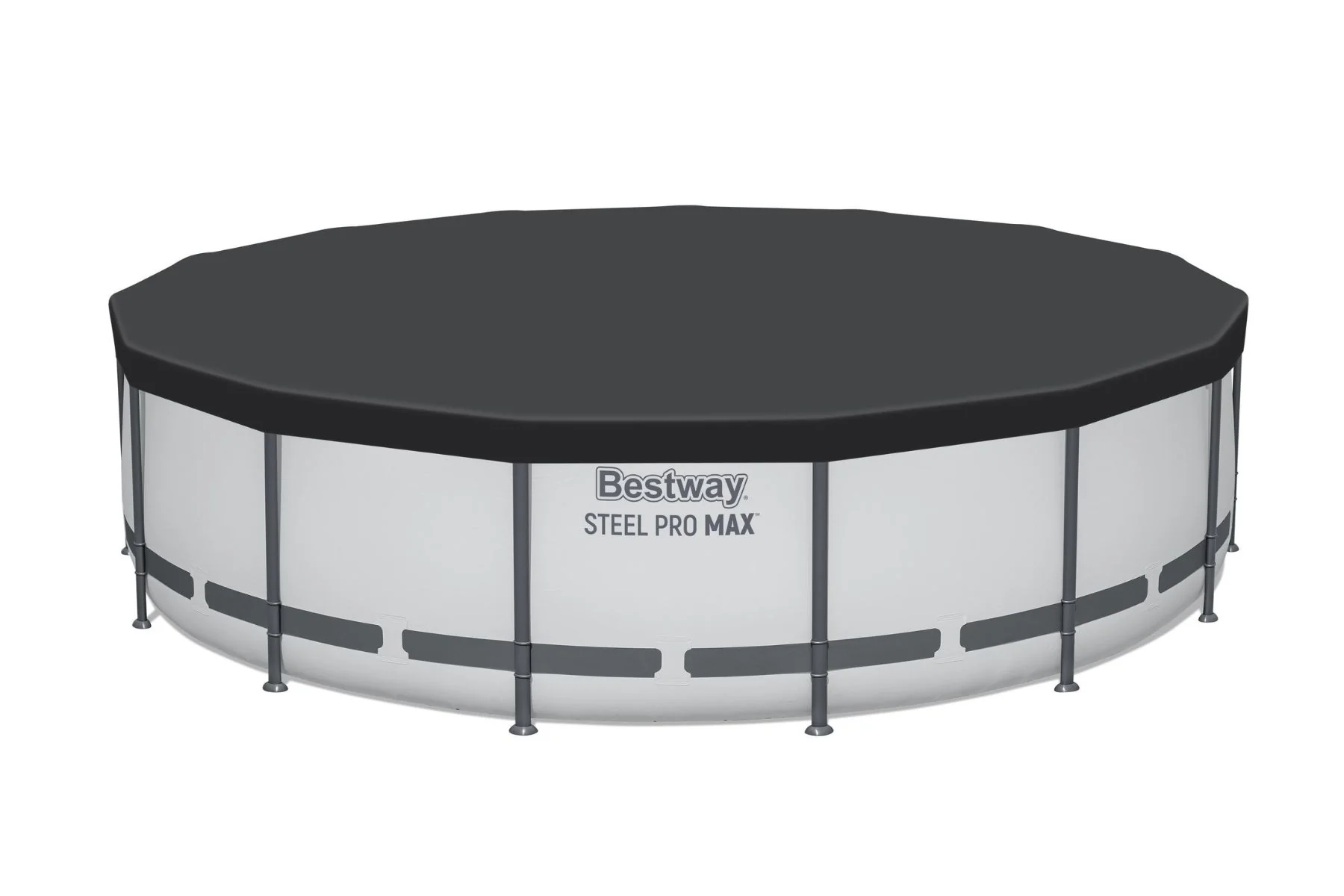 15ft Round Pool Cover for Steel Pro Max Above Ground Pools - Image 3