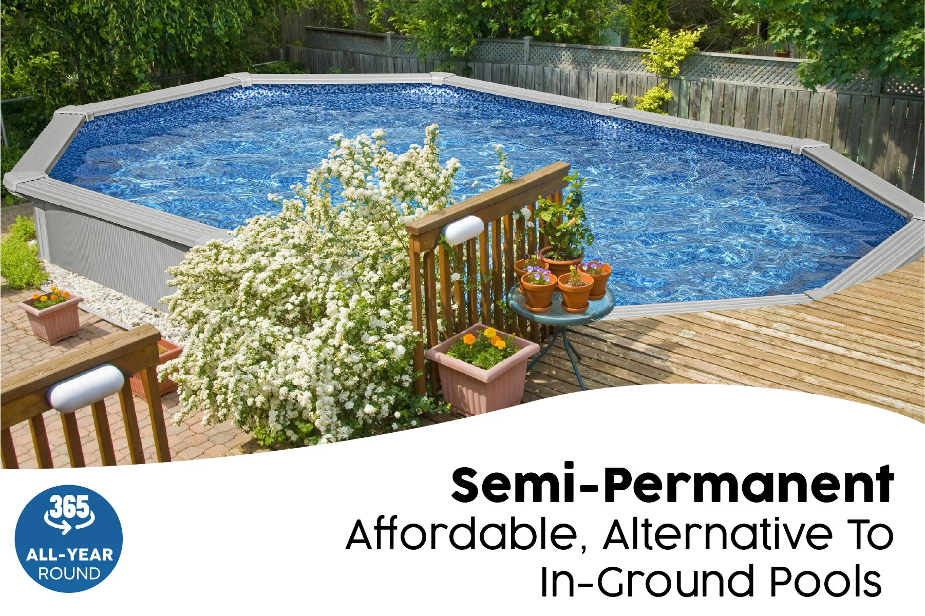 16.5ft x 48in Oval Hydrium Steel Above Ground Pool Set - Image 6