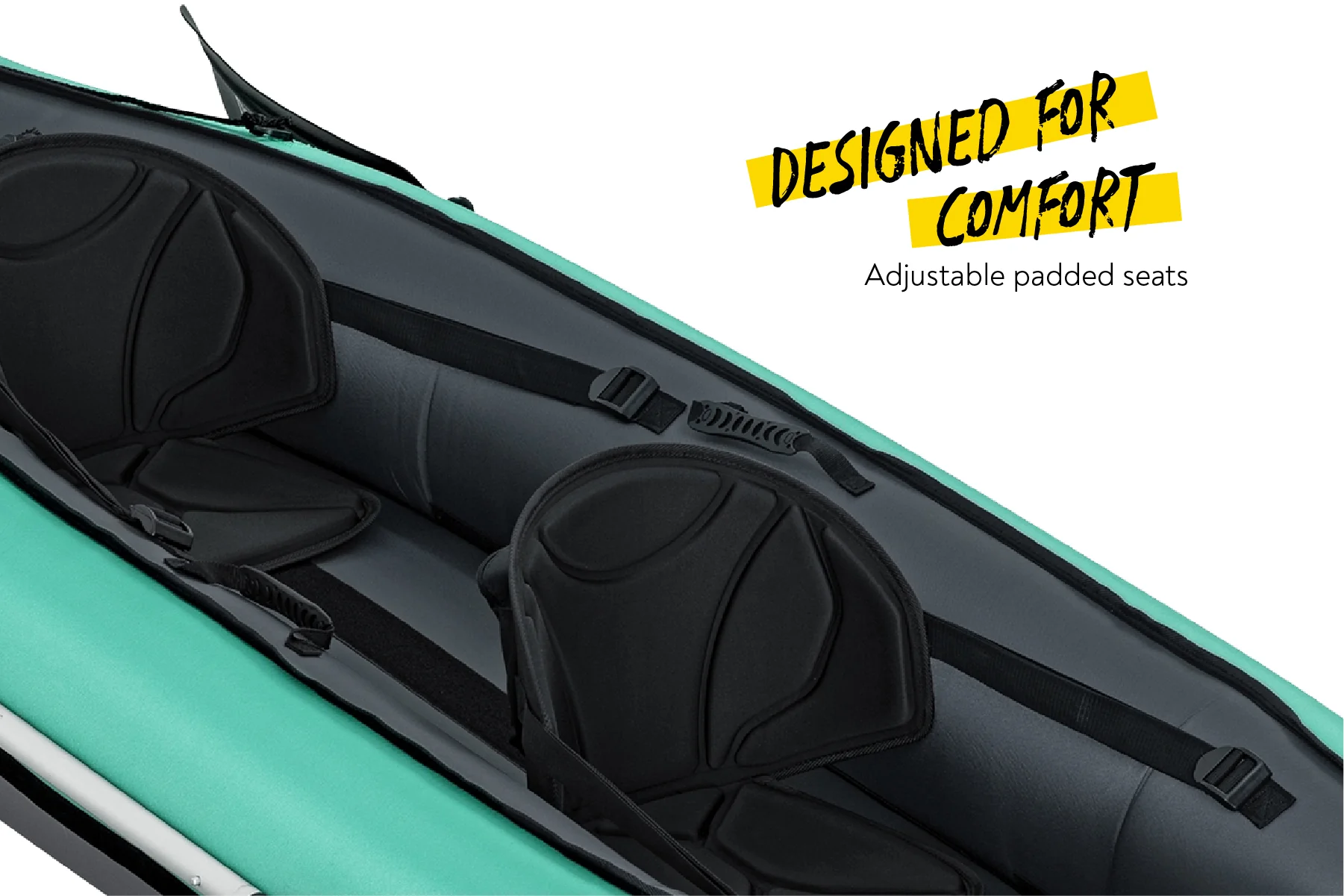 Hydro-force 2 Person Inflatable Kayak Set - Ventura - Image 6