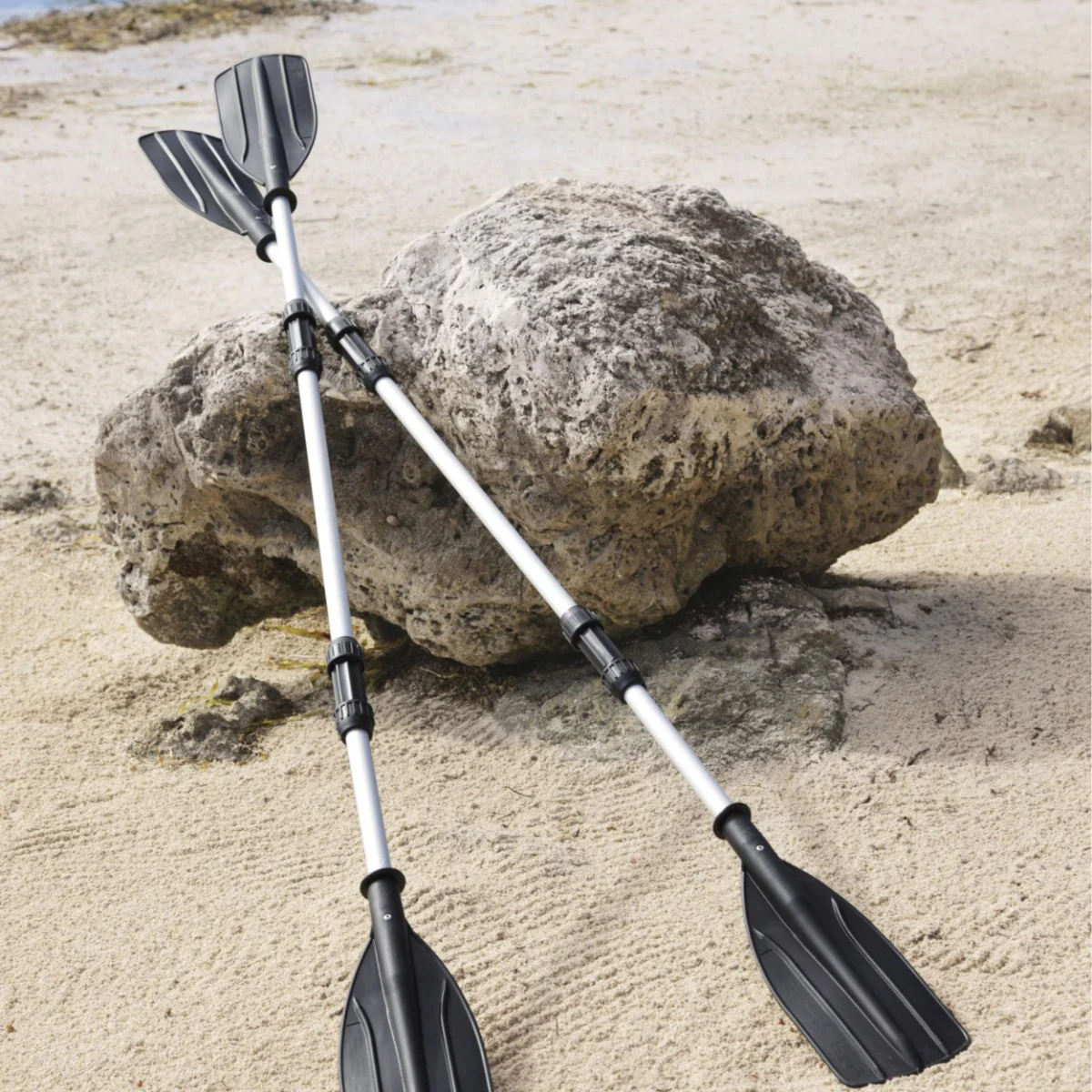 2 Piece Lightweight Aluminium Kayak Paddles - Image 4