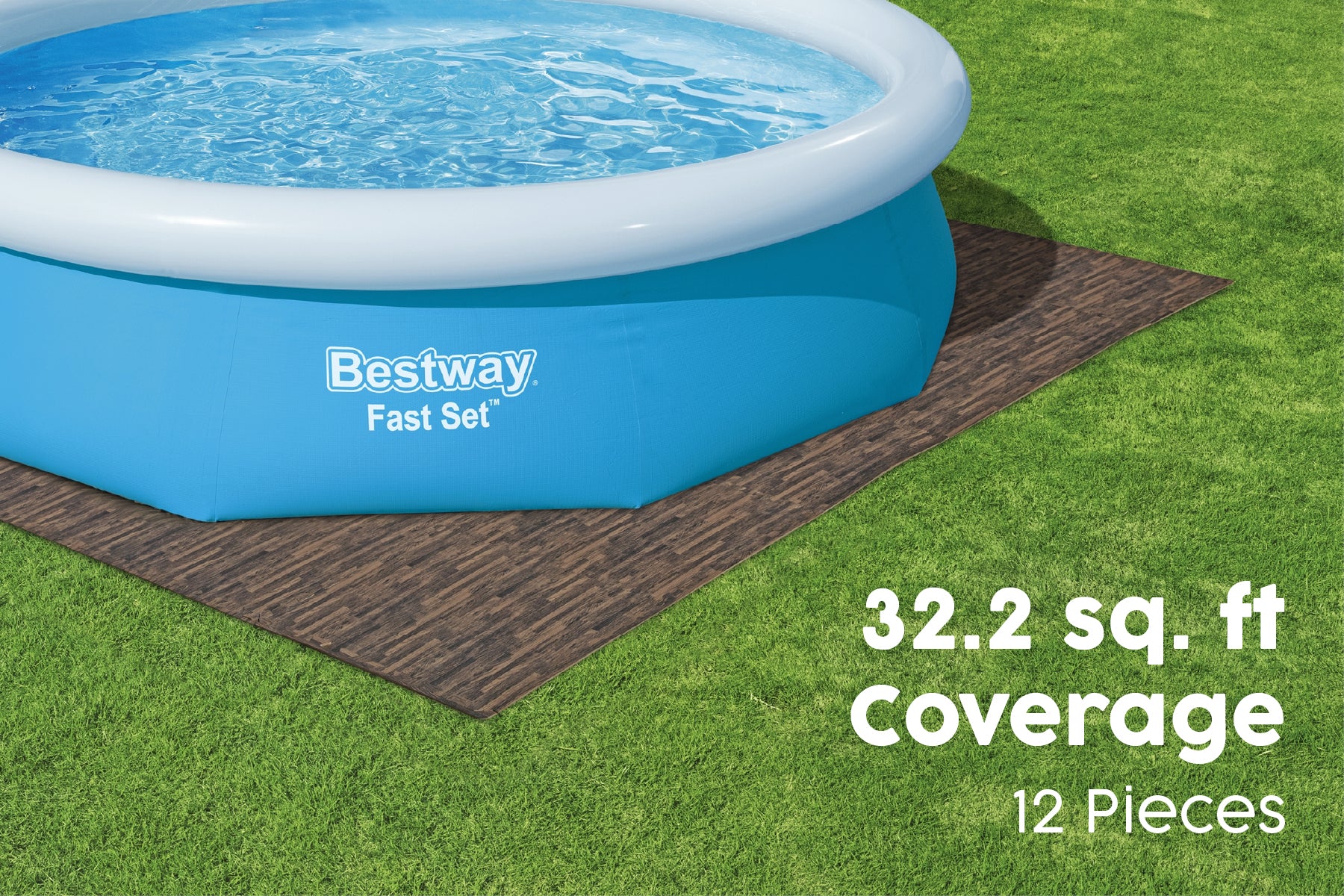 20" Pool Floor Protector - Brown - Image 5
