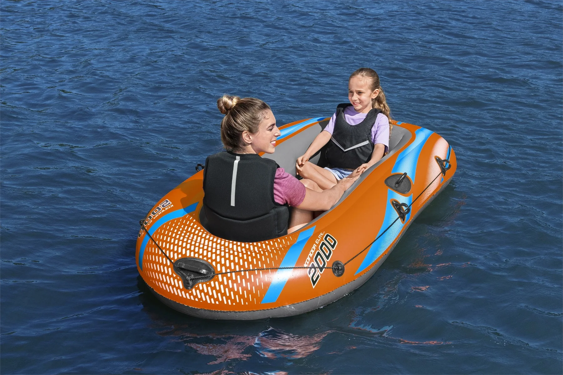 2 Person Inflatable Boat Set Kondor Elite 2000 - Image 3
