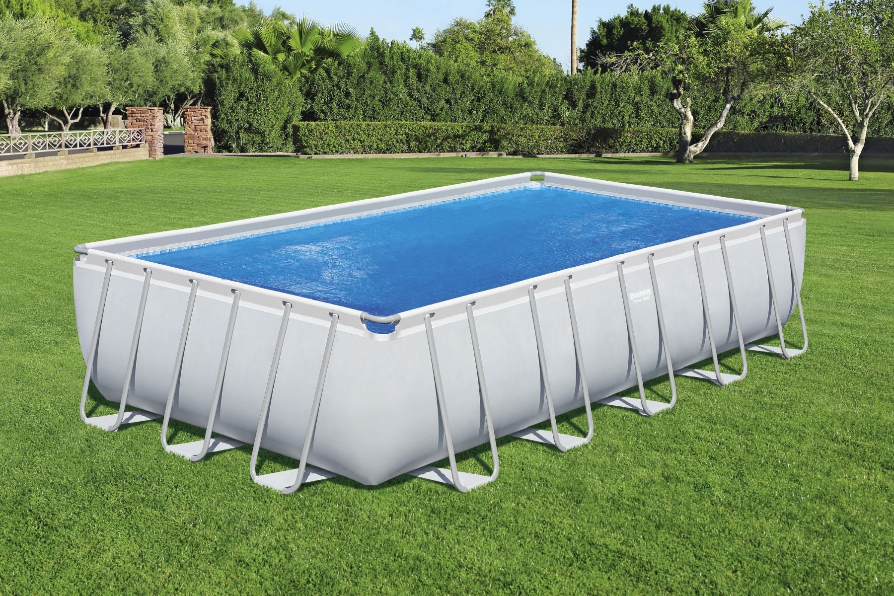 24ft Solar Pool Cover for Power Steel Above Ground Pools - Image 6