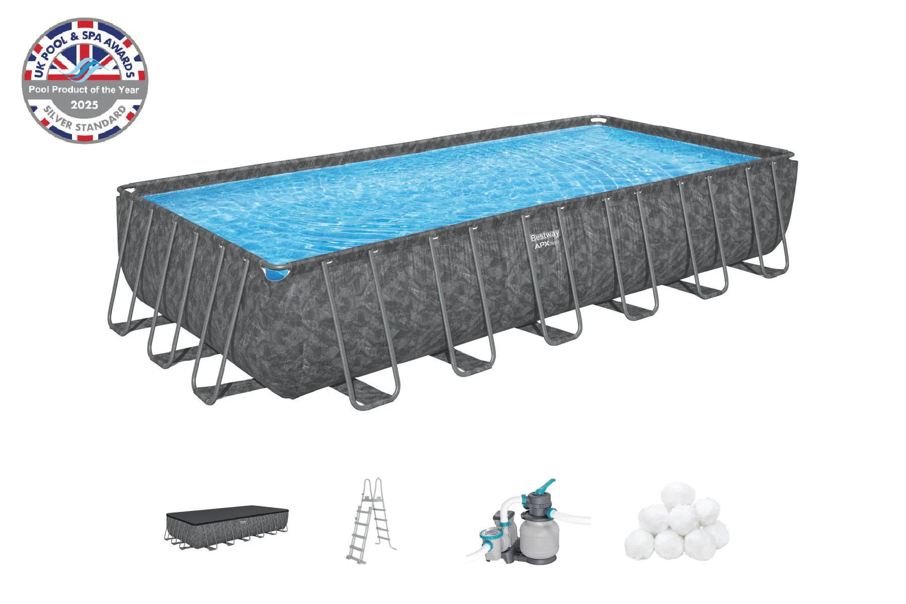 24' APX 365 Rectangular Pool Set - Image 3