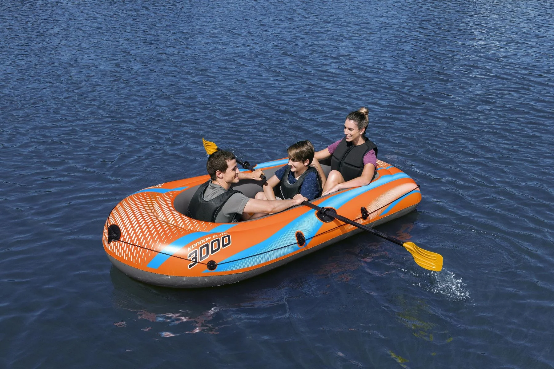 3 Person Inflatable Boat Set Kondor Elite 3000 - Image 4