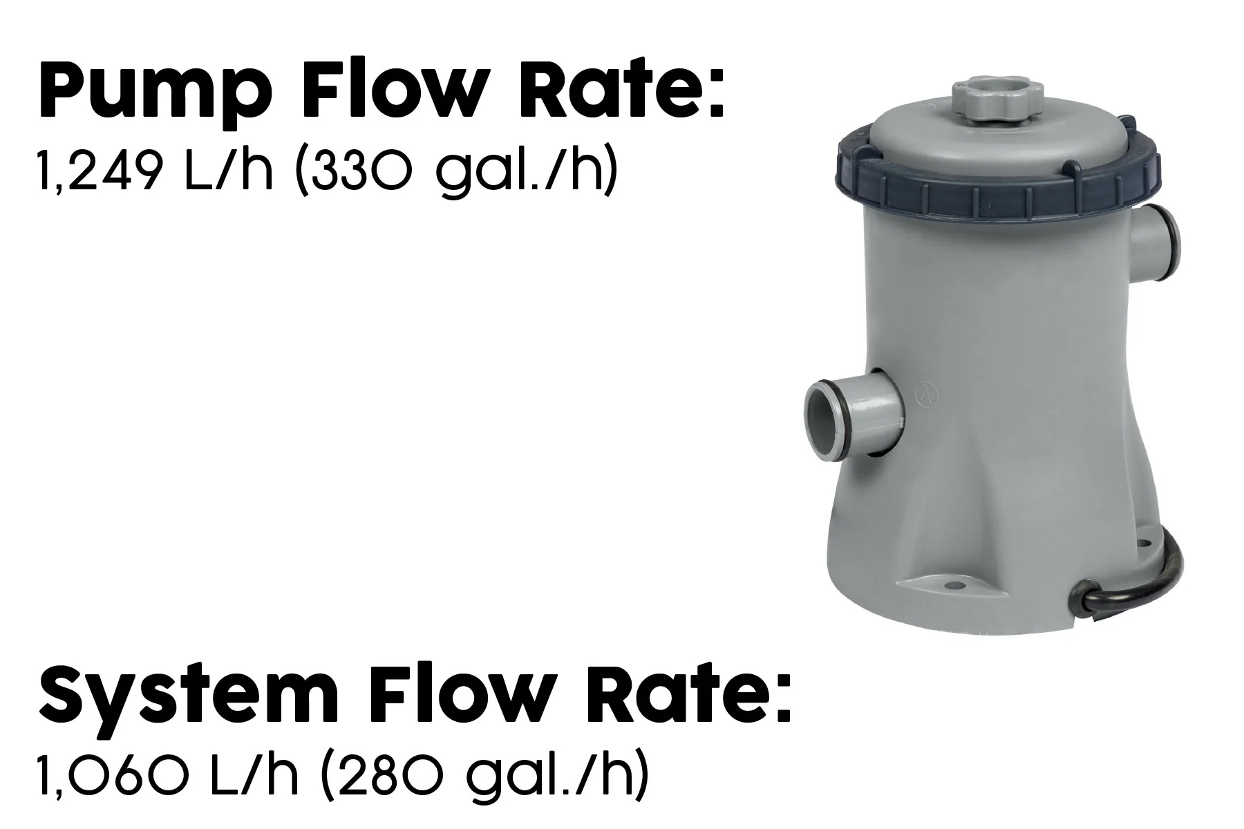 330gal Pool Filter Pump For Above Ground Pools - Image 7