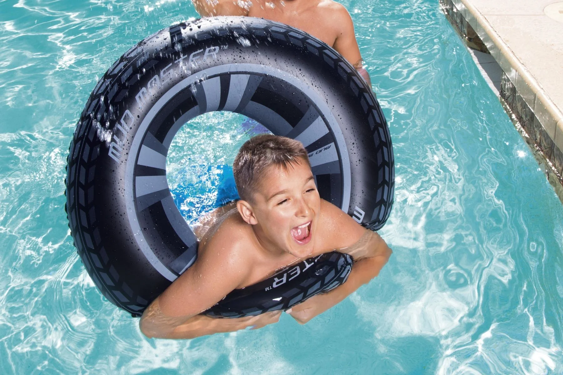 Inflatable Mud Master Swim Ring Pool Float - Image 4