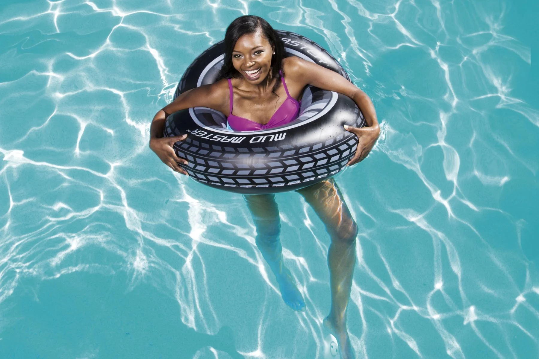 Inflatable Mud Master Swim Ring Pool Float - Image 5