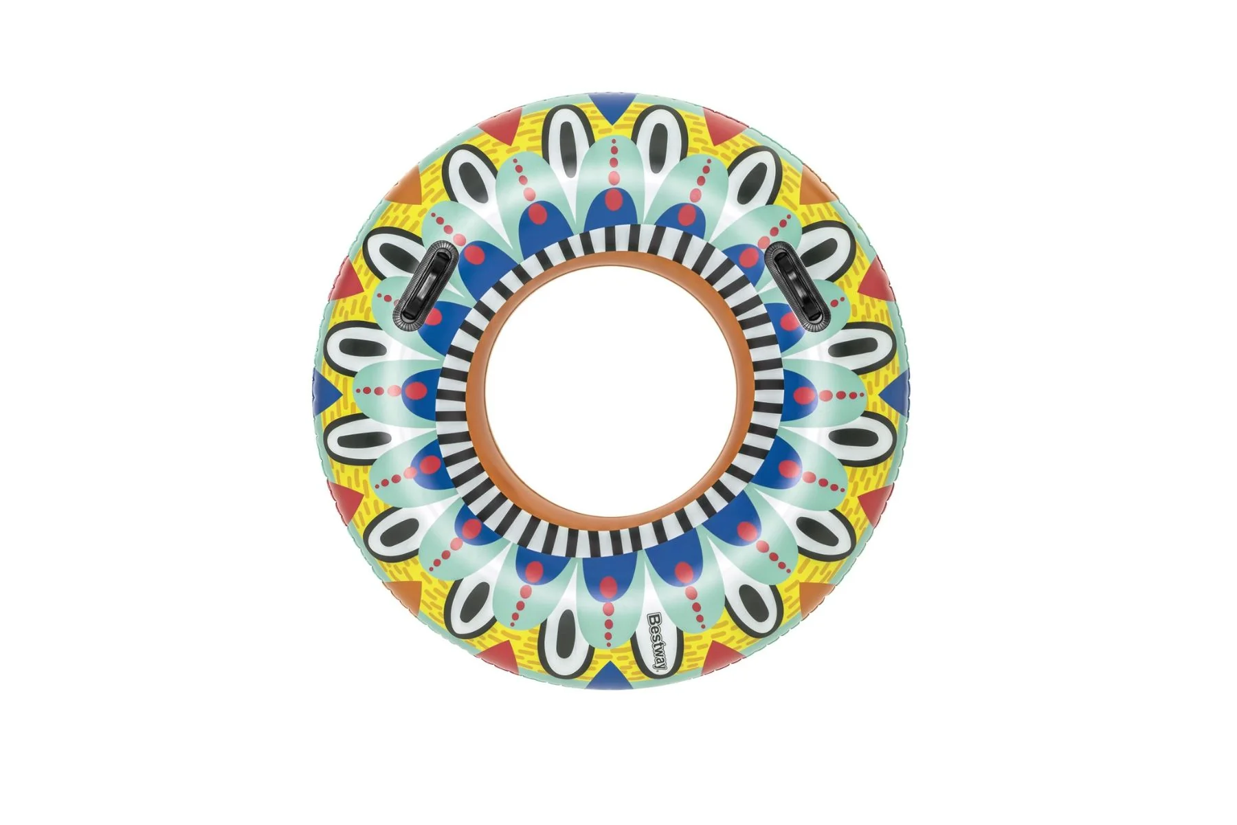 Inflatable Fiesta Swim Ring Pool Float - Image 3