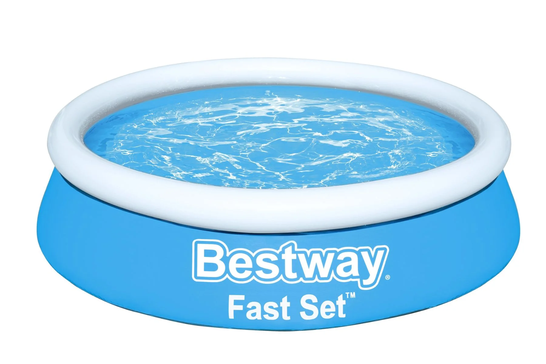 6ft x 20in Blue Round Fast Set Inflatable Above Ground Pool - Image 3