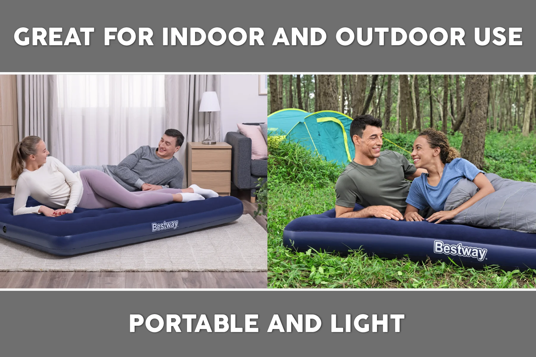 Double Flocked Airbed Inflatable Air Mattress - Image 7