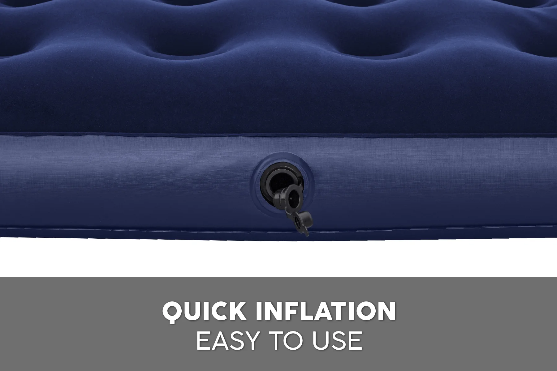 Double Flocked Airbed Inflatable Air Mattress - Image 9