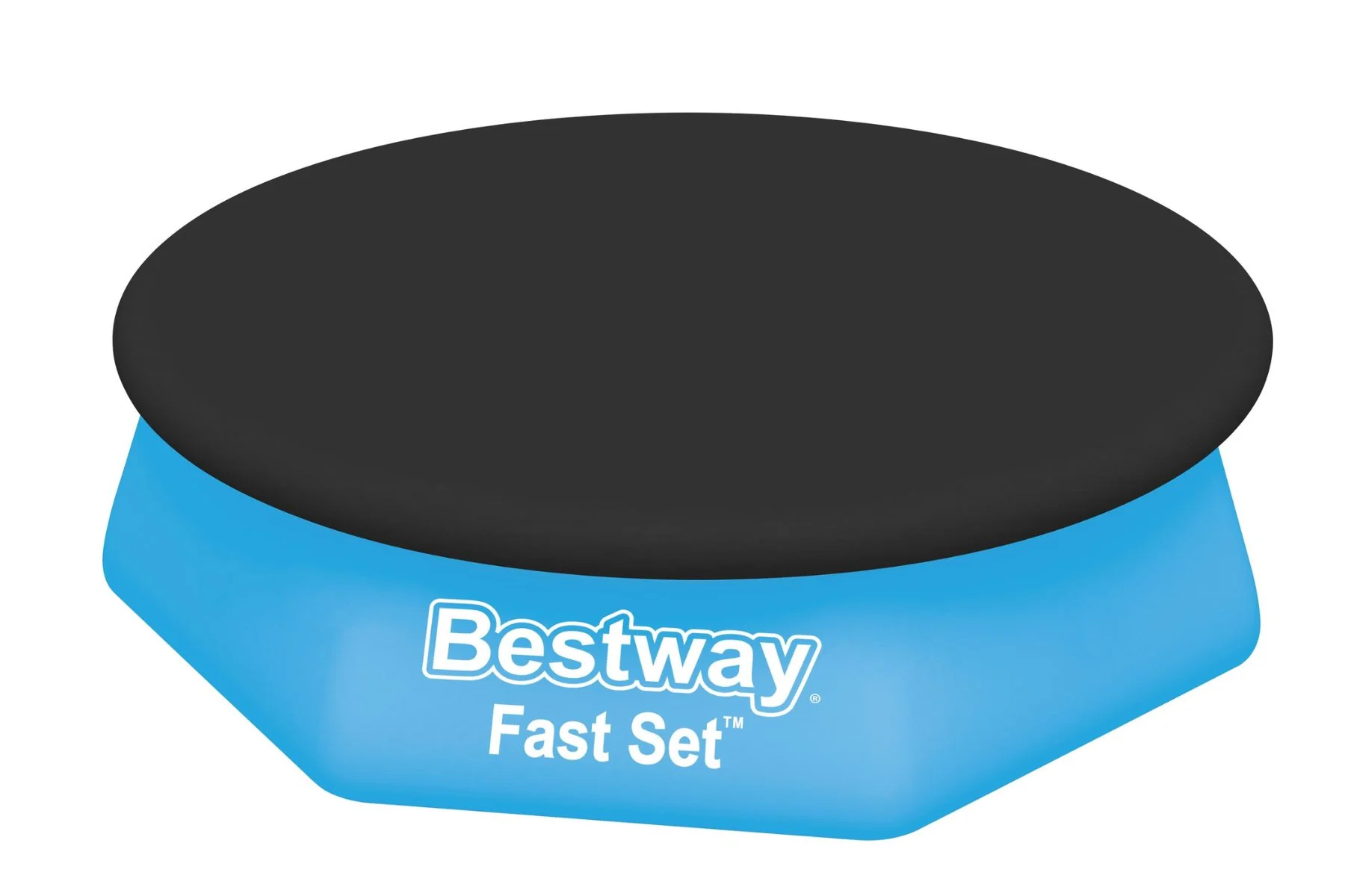 8ft Pool Cover for Inflatable Fast Set Pools - Image 3