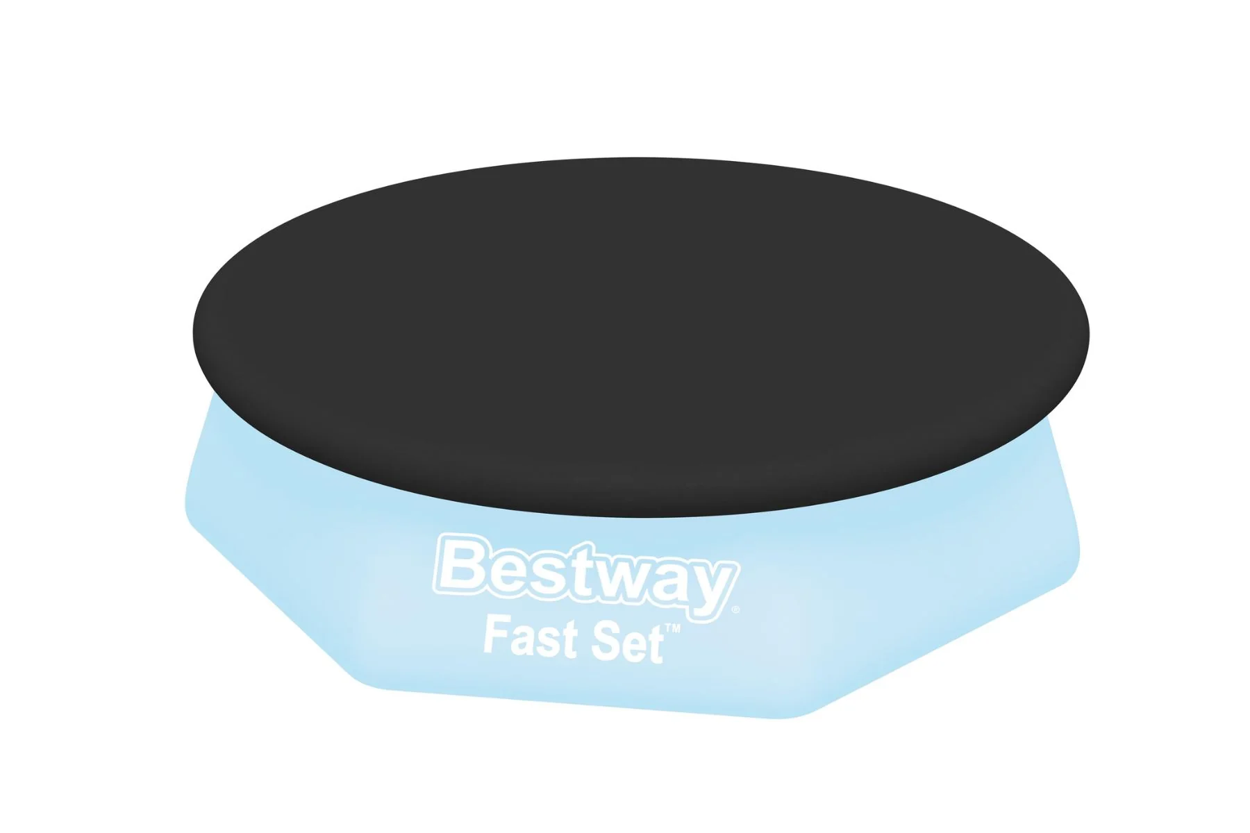 8ft Pool Cover for Inflatable Fast Set Pools - Image 7