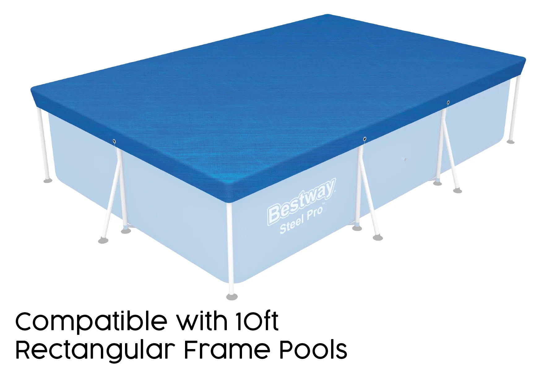 9ft 10inch Pool Cover for Steel Pro Above Ground Pools - Image 4