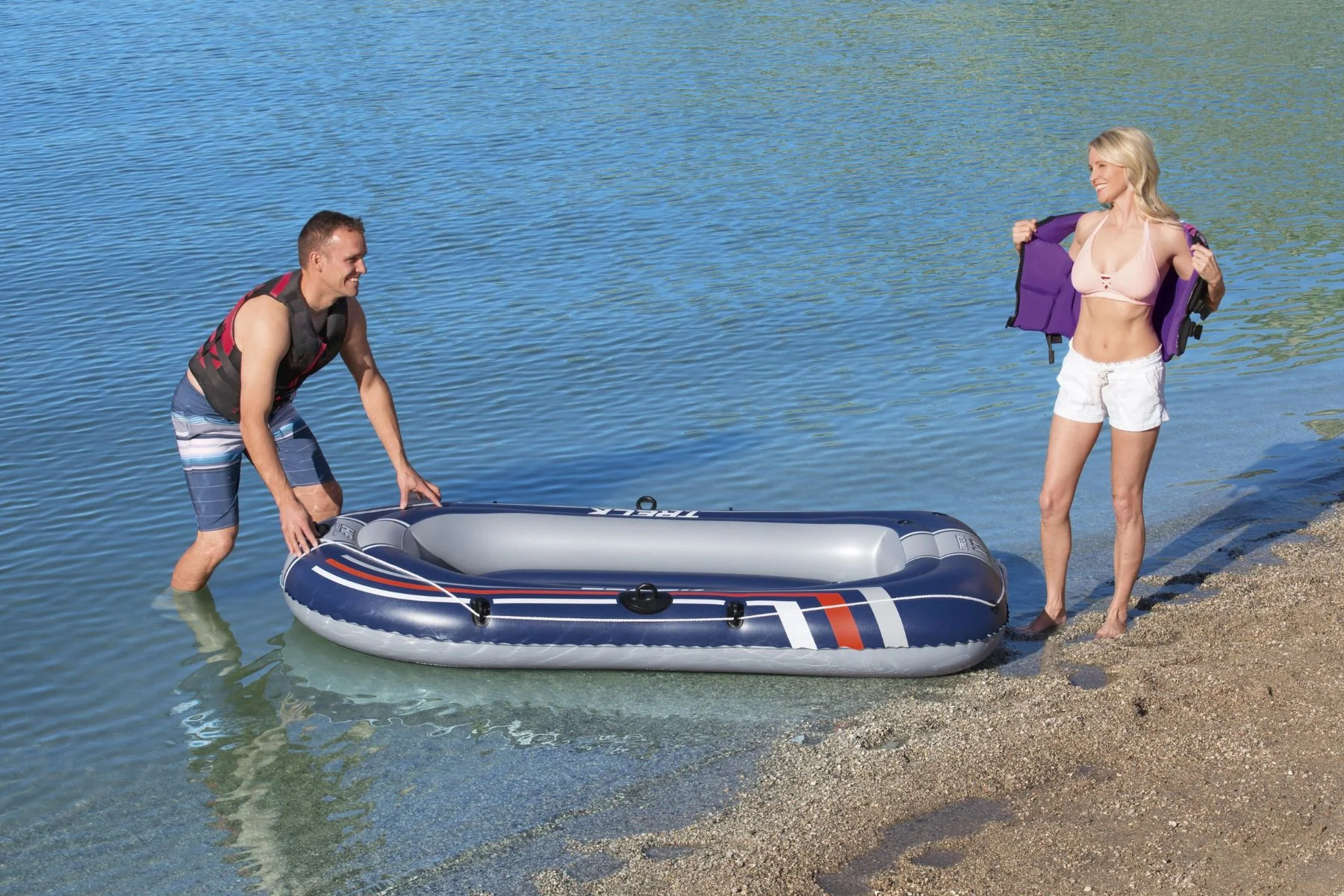 Hydro-Force 2 Person Inflatable Raft Treck - Image 6