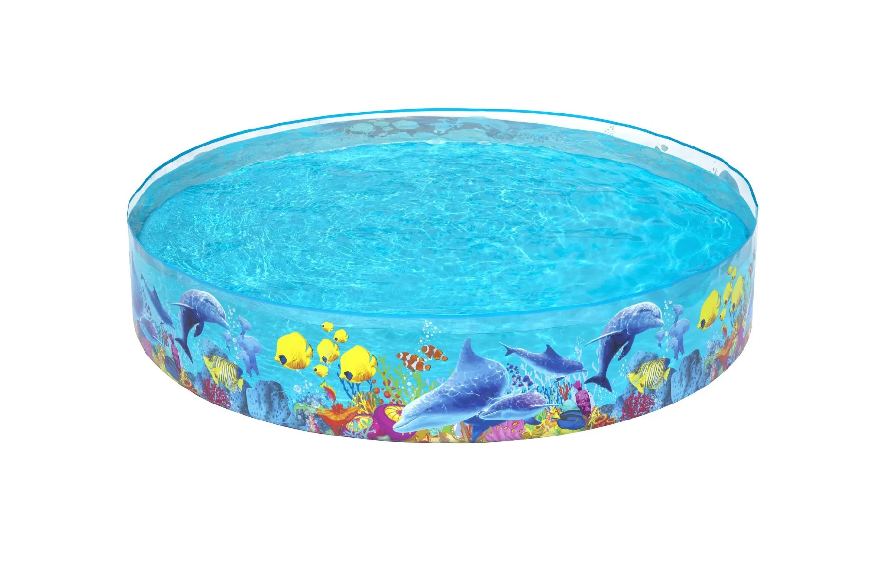 Sea Animals Themed Kids Inflatable Paddling Pool - Image 3