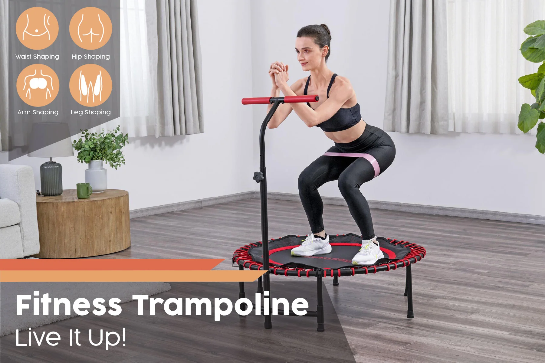 Aerobounce Exercise and Rebounder Trampoline - Image 5