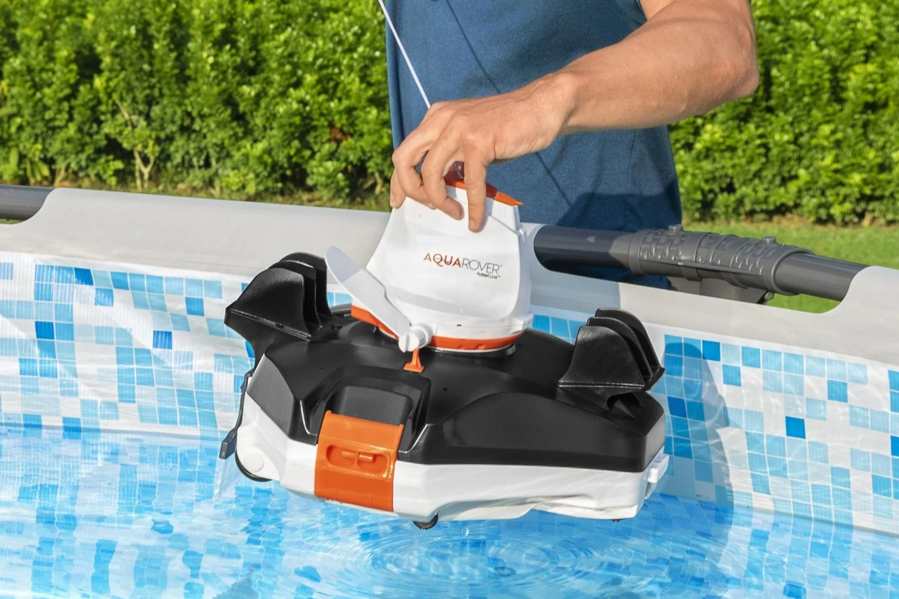 Aquarover Pro Automatic Pool Cleaning Robot Vacuum for Swimming Pools - Image 7