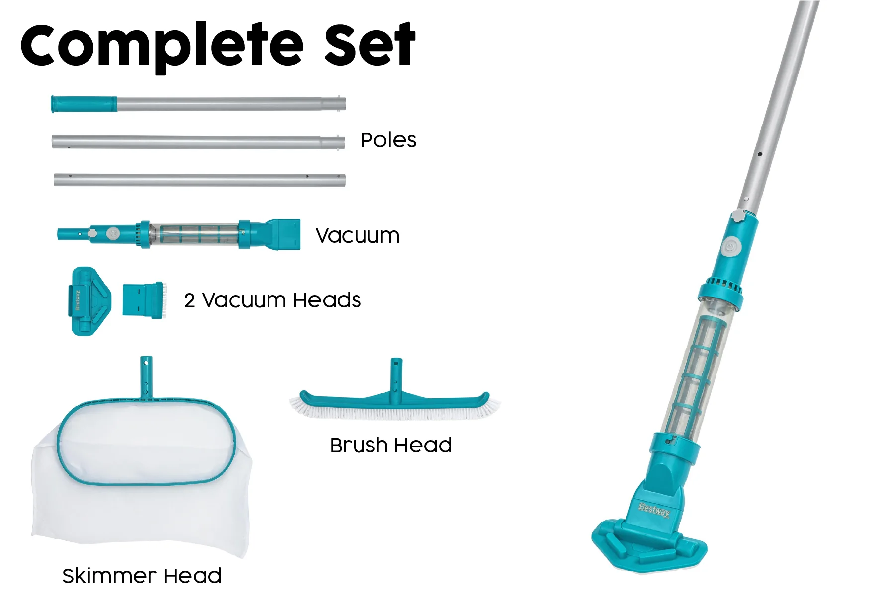 AquaSurge Pool Maintenance Kit for Above Ground Pools - Image 9