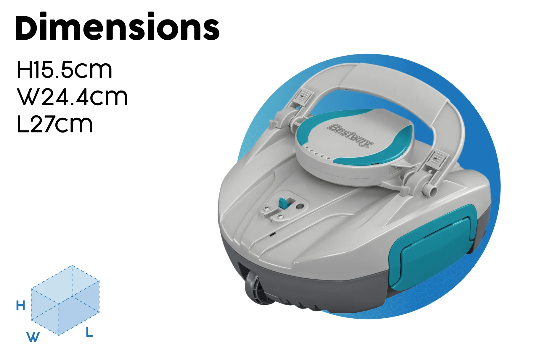 Aquatronix G100 Robotic Automatic Swimming Pool Vacuum Cleaner - Image 9