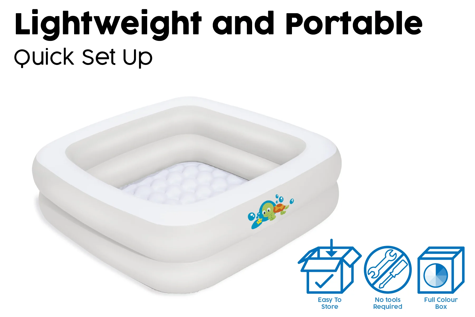 Inflatable Lightweight Baby Tub - Image 8