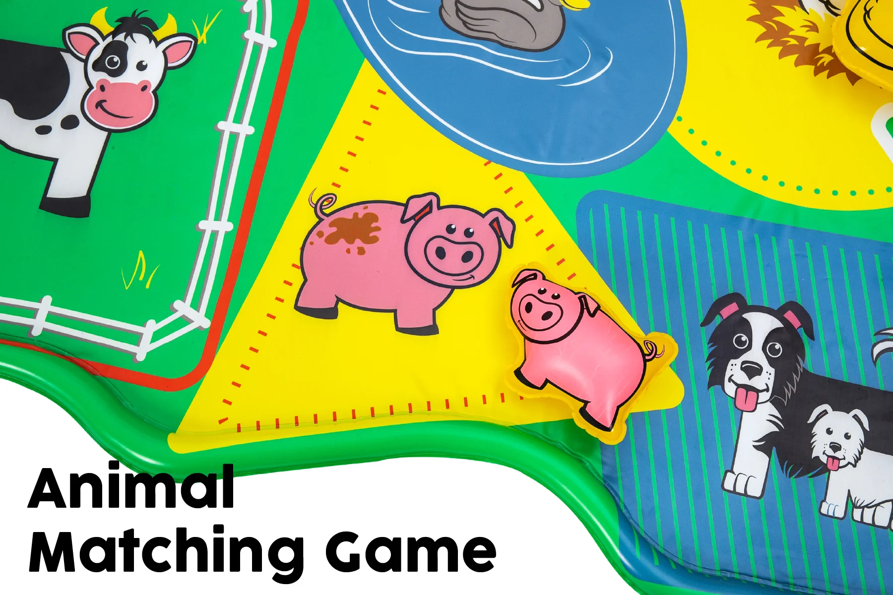 Barnyard Splash Pad Kids Water Mat - Image 7