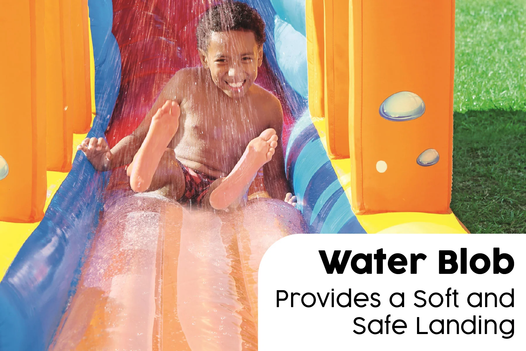 H2OGO! Inflatable Hurricane Water Park Bouncy Castle - Image 6