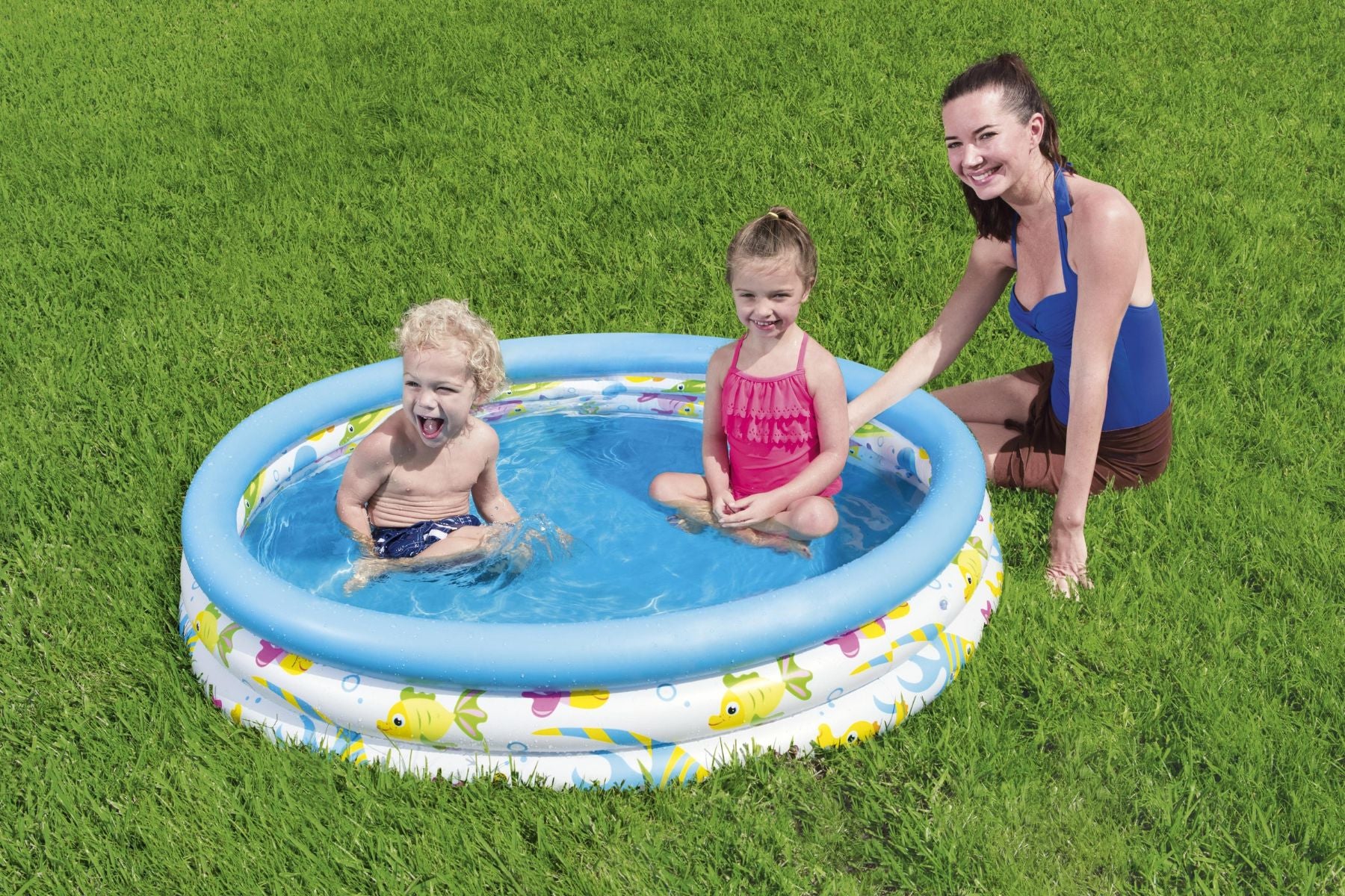 Ocean Themed Kids Inflatable Paddling Pool - Image 4