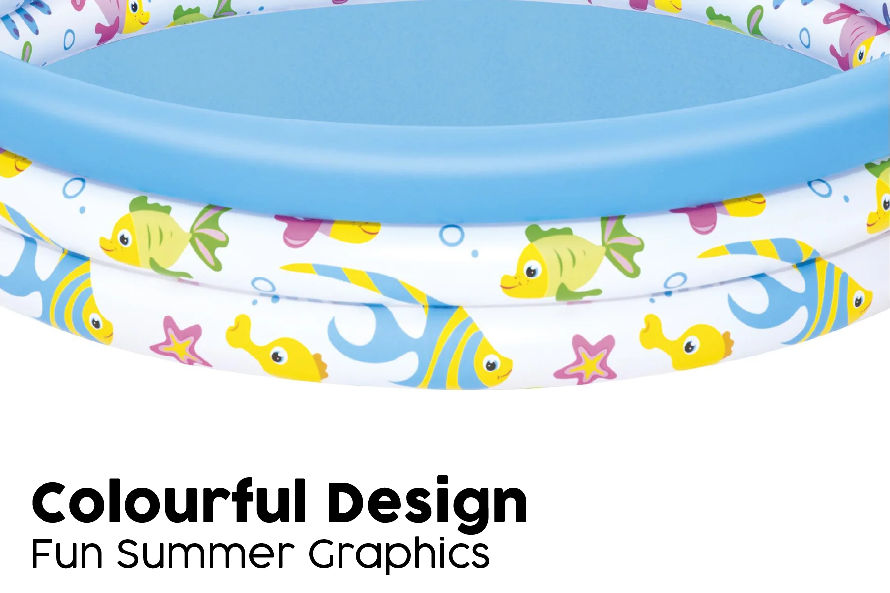 Ocean Themed Kids Inflatable Paddling Pool - Image 7