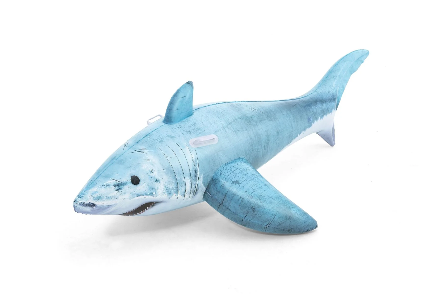 Inflatable Realistic Shark Pool Float - Image 3